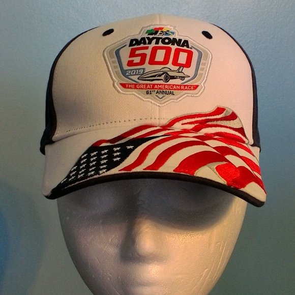 NASCAR 2019 Daytona 500 Baseball Hat - Picture 1 of 3